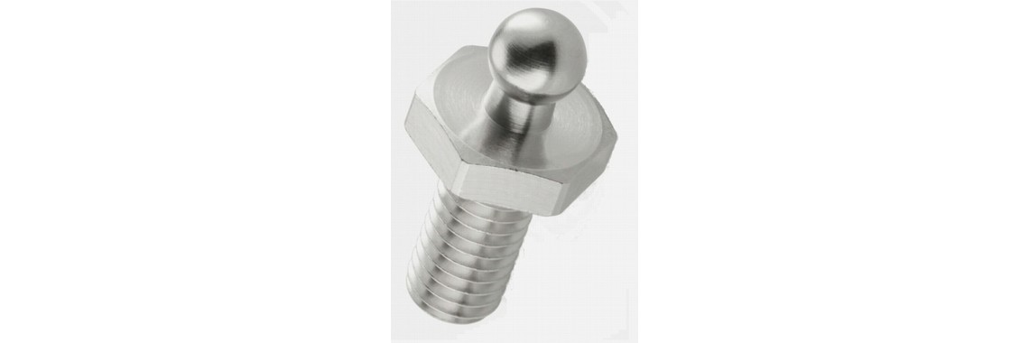 Unterteil, Edelstahl A2 Metrisches Gewinde M5 x 10mm